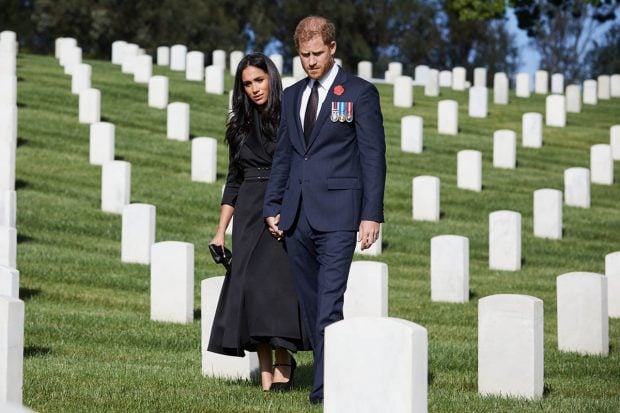 Meghan Markle y el pr&iacute;ncipe Harry./Gtres