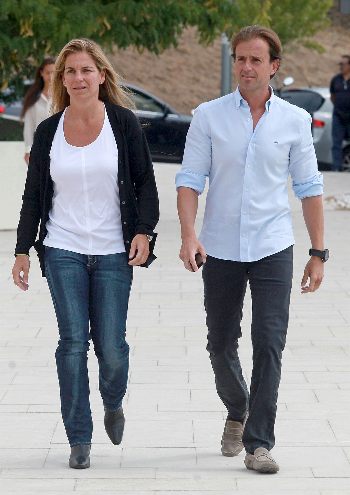 Arantxa S&aacute;nchez Vicario y su exmarido, Josep Santacana. / Gtres