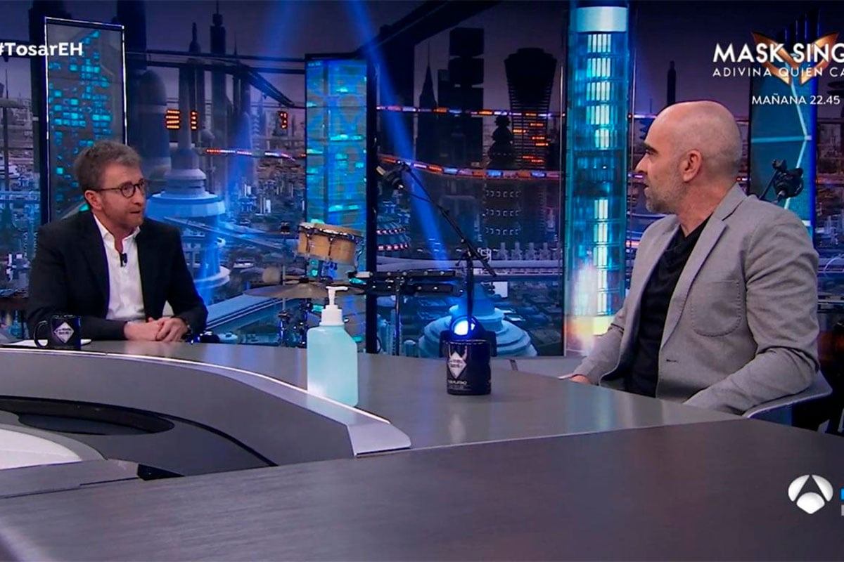 Pablo Motos y Luis Tosar