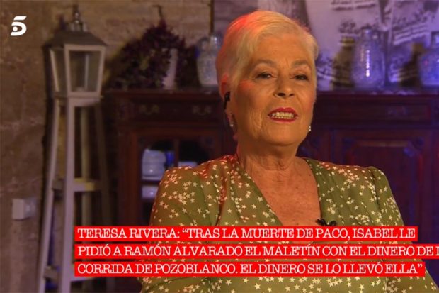 Teresa Rivera protagonista de 'Cantora: la herencia envenenada 2'./Telecinco