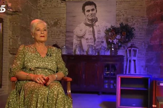 Teresa Rivera durane el especial 'Cantora: la herencia envenenada 2'./Telecinco
