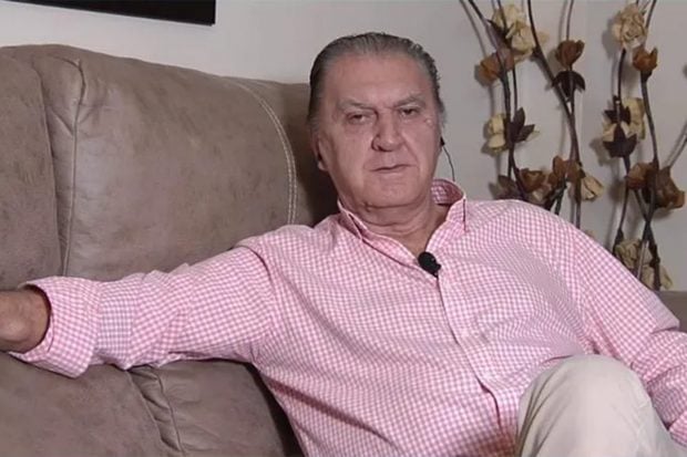 Luis Lara en interviniendo en 'Sábado Deluxe'./Telecinco