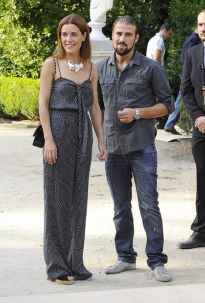 Raquel S&aacute;nchez Silva y Mario Biondo en una imagen de archivo/Gtres