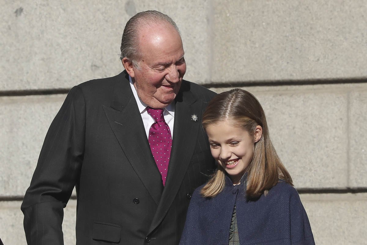 Juan Carlos I, Leonor de Borbón