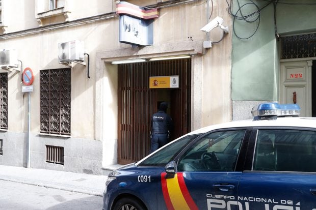 Comisaria de Leganitos donde se encuentra Rafael Amargo
