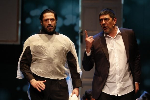 Rafael Amargo durante la funci&oacute;n 'Yerma'./Gtres
