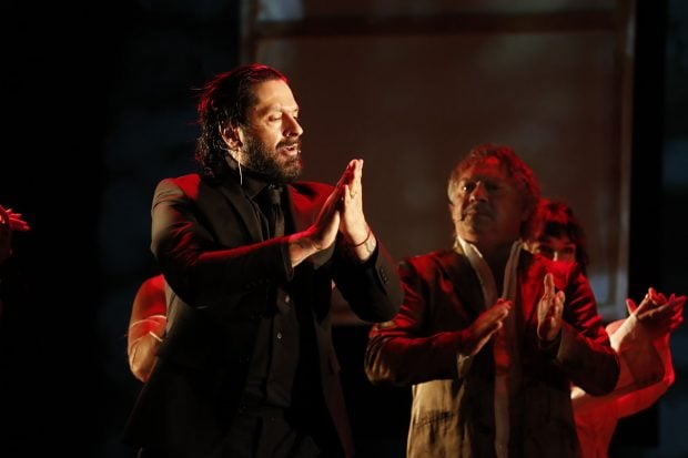 Rafael Amargo durante la presentación de 'Yerma'./Gtres