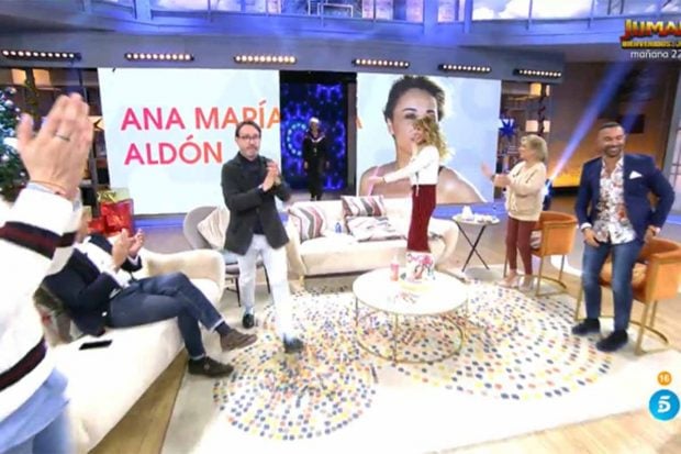 Ana Mar&iacute;a Ald&oacute;n, nueva colaboradora de 'Viva la vida'./Telecinco