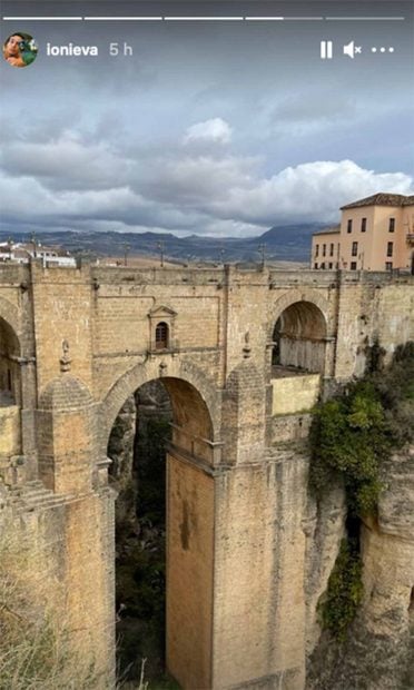 Íñigo Onieva comparte a través de sus redes sociales algunos parajes que está visitando junto a Tamara Falcó./Instagram @ionieva