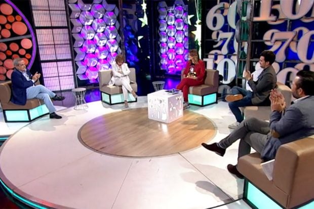 María Teresa Campos en Canal Sur./Canal Sur