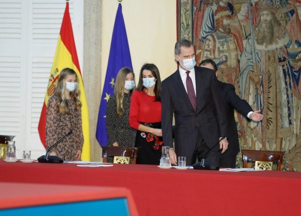 Los Reyes y sus hijas