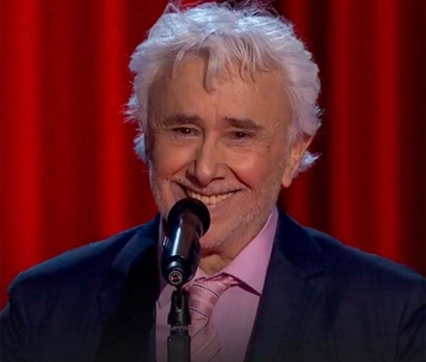 Andr&eacute;s Caparr&oacute;s dio la sorpresa de la noche en la primera gala de las audiciones a ciegas de 'La Voz Senior'/Atresmedia