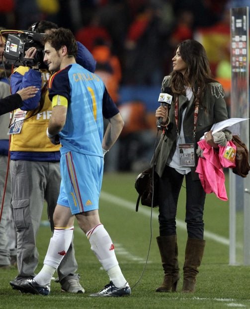 Sara Carbonero e Iker Casillas en una imagen de archivo./Gtres
