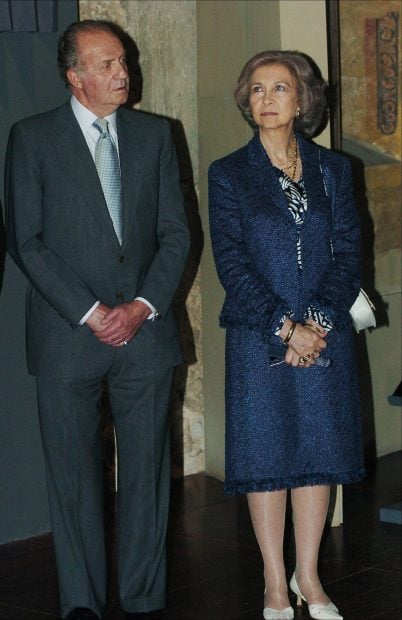 Do&ntilde;a Sof&iacute;a y don Juan Carlos/Gtres