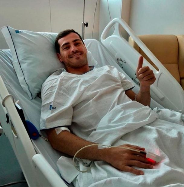 Los problemas de salud de la pareja llegaron seguidos/@ikercasillas