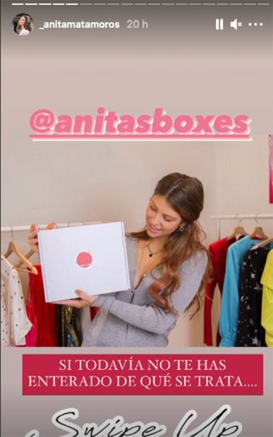 Anita Matamoros lanza su proyecto empresarial./Instagram @_anitamatamoros