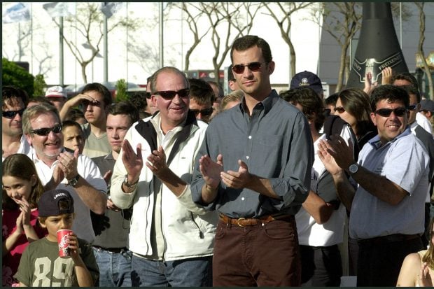 Don Juan Carlos y el rey Felipe VI en una imagen de archivo./Gtres