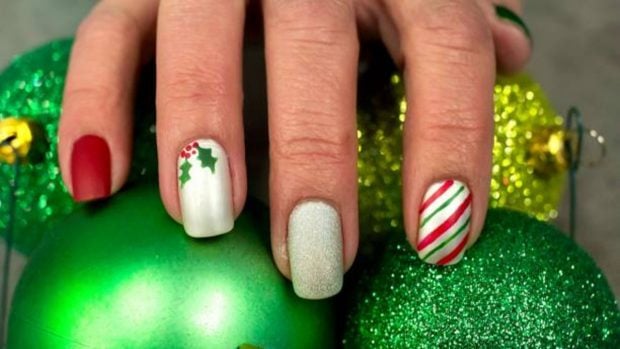 u&ntilde;as navide&ntilde;as f&aacute;ciles