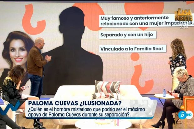 Diego Arrabal ha sido el encargado de dar las pistas necesarias para conocer quién es el nuevo acompañante de Paloma Cuevas/Mediaset