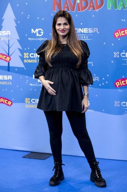 Sara Sálamo no se ha perdido el estreno de un musical infantil, a pocas semanas de dar a luz/Gtres