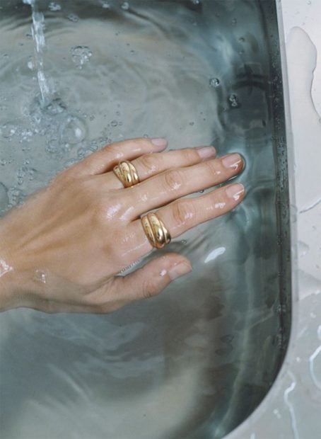 Anillos de la nueva colección de Zara./Zara