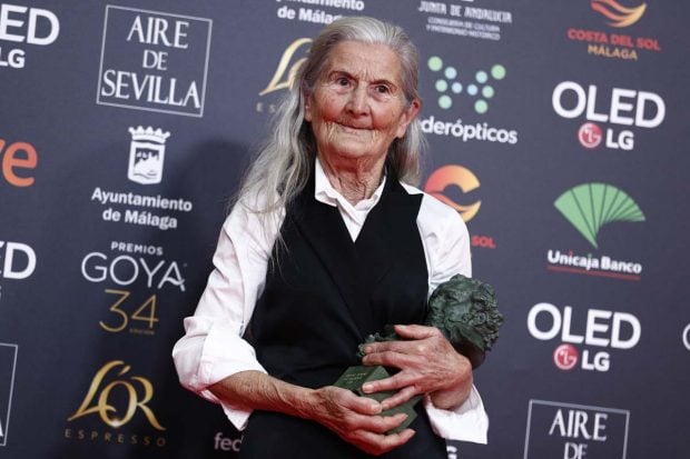 84 años y su primer Goya a Mejor Actriz Revelación/Gtres