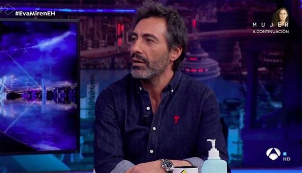 "Me pongo tontito", ha reconocido Juan del Val tras reconocer que Miren Ibarguren, la invitada de la noche, es su amor plat&oacute;nico/Atresmedia