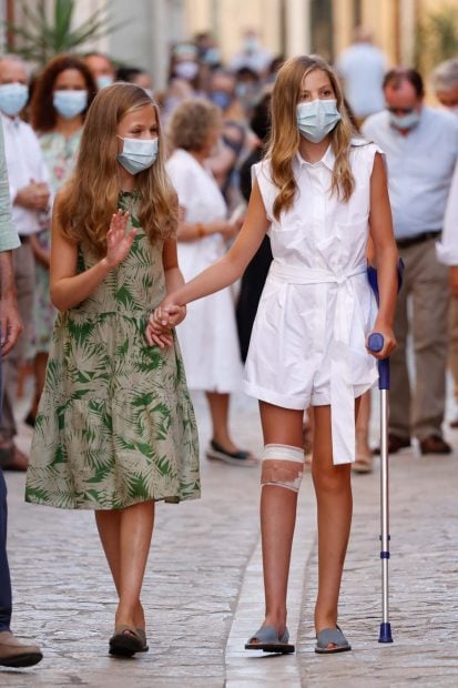 A pesar de sus obligaciones, la Princesa de Asturias lleva también una 'vida normal' como cualquier adolescente de su edad/Gtres