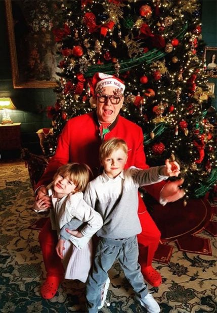 Alberto de M&oacute;naco junto a sus mellizos./Instagram @hshprincesscharlene