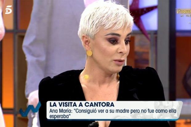 Ana María Aldón revela cómo fue el encuentro entre Isa P y la tonadillera./'Viva la vida'