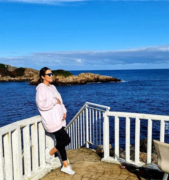 Paula Echevarr&iacute;a en Asturias./Instagram @pau_eche
