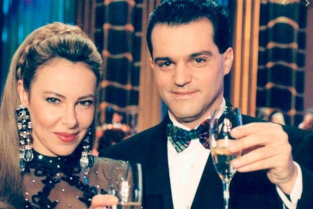 Ana Obreg&oacute;n y Ram&oacute;n Garc&iacute;a, durante una gala de fin de a&ntilde;o / TVE