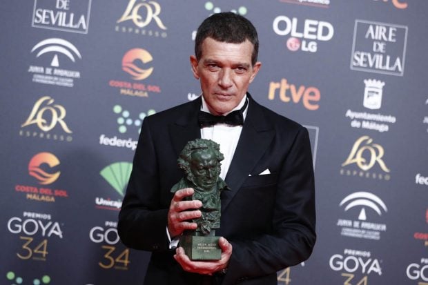 Antonio Banderas, en los Premios Goya / Gtres