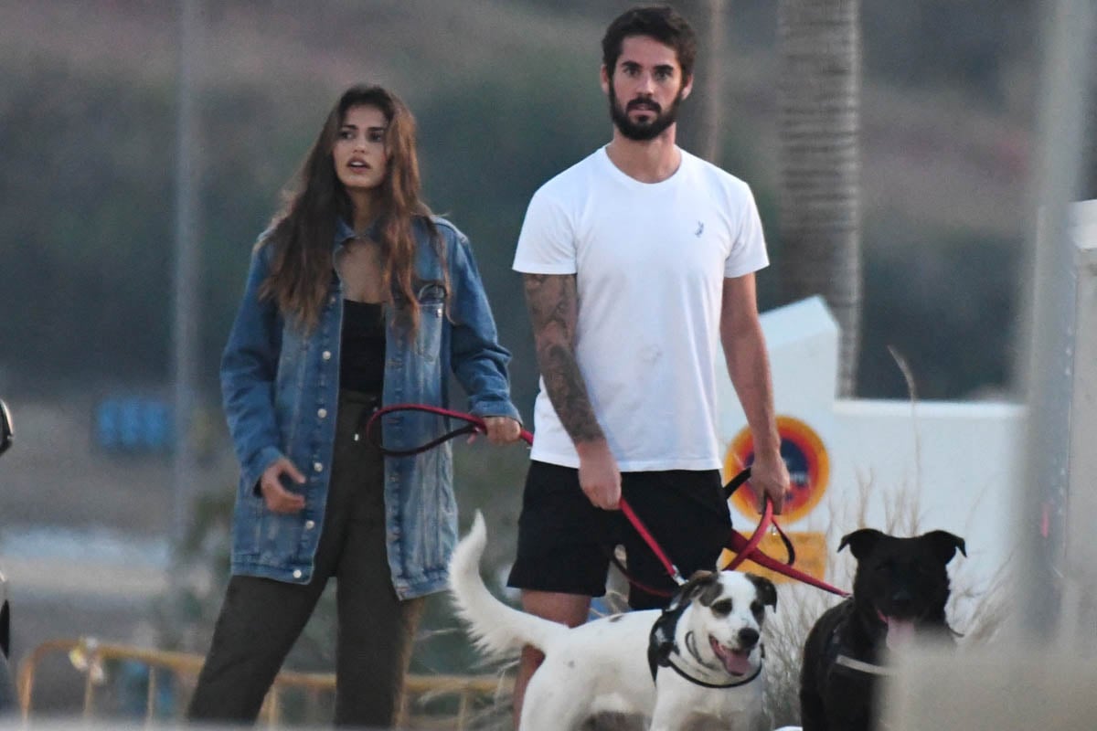 El futbolista Isco Alarcón y la actriz Sara Sálam