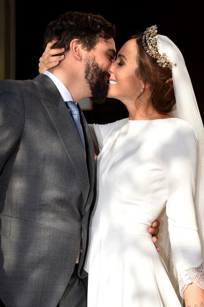 Roc&iacute;o Osorno y Jacobo Robatto el d&iacute;a de su boda./Gtres