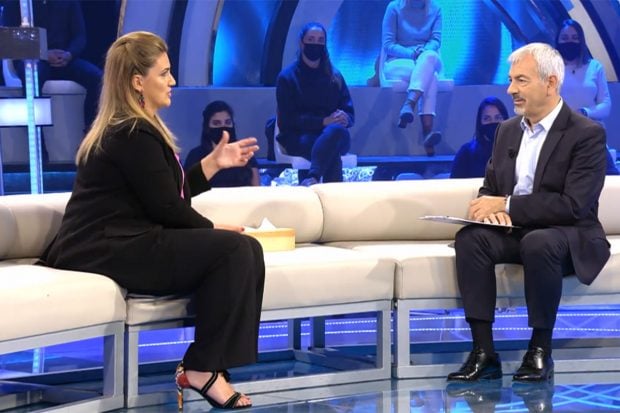 Carlota Corredera en 'Volverte a ver'./Telecinco