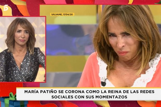 Mar&iacute;a Pati&ntilde;o se corona como la reian de las redes sociales gracias a sus momentazos televisivos./'Socialit&eacute;'