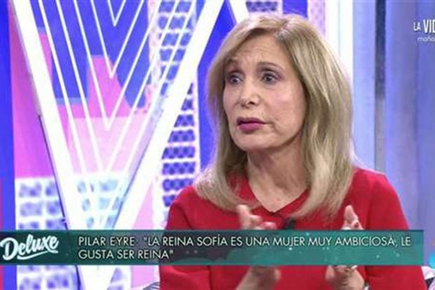 Pilar Eyre en 'S&aacute;bado Deluxe'./Telecinco