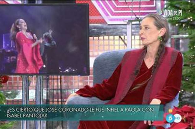 Paola Domingu&iacute;n en 'S&aacute;bado Deluxe'./Telecinco