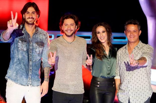 Malú, Melendi, Manuel Carrasco y Alejandro Sanz
