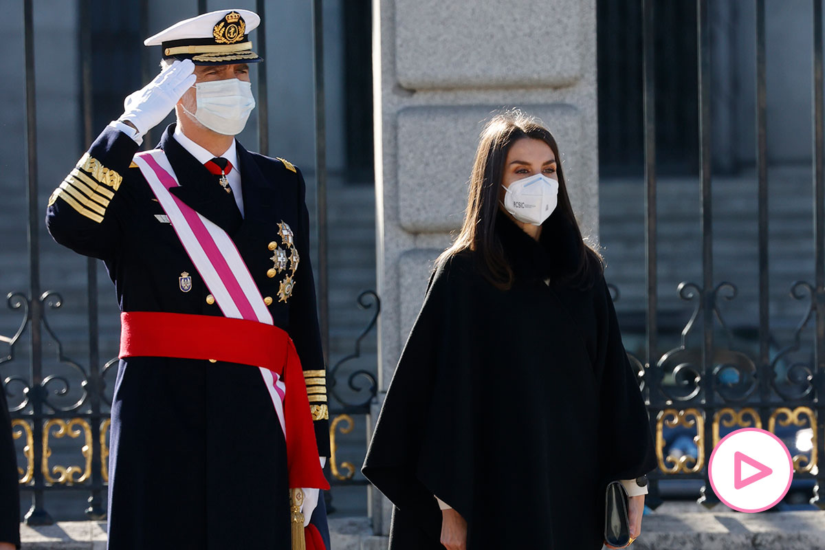 Los Reyes presiden la Pascua Militar en su año más complicado/Gtres
