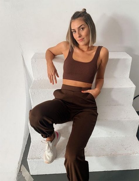 Anna Padilla con un ch&aacute;ndal de Zara./Instagram @annafpadilla
