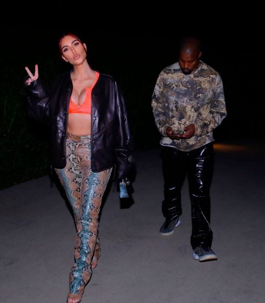 Kim Kardashian y Kanye West / Gtres