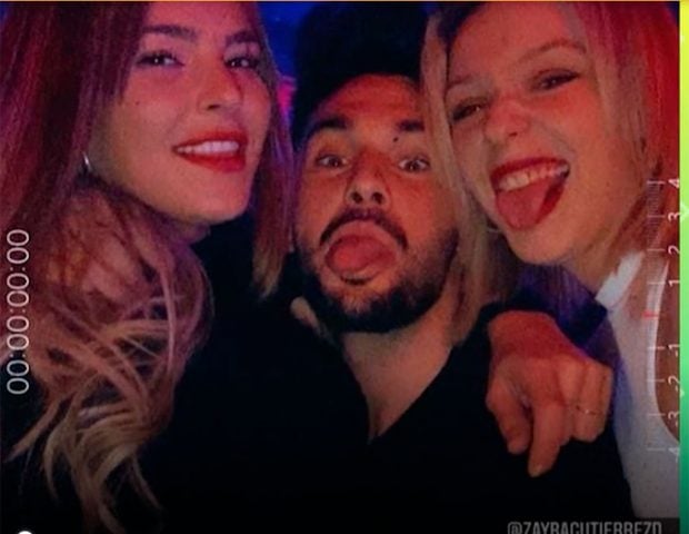Zayda Gutiérrez, Marta Peñate y Dani García / Instagram