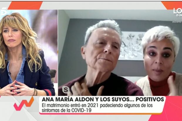 Ana Mar&iacute;a Ald&oacute;n y Jos&eacute; Ortega Cano en 'Viva la vida'./'Viva la vida'