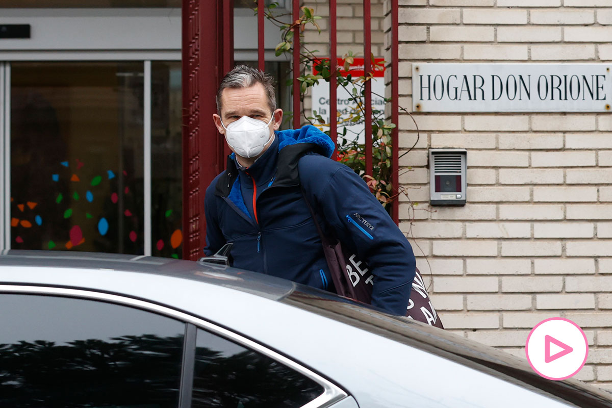 Iñaki Urdangarin, saliendo del Hogar Don Orione / Gtres