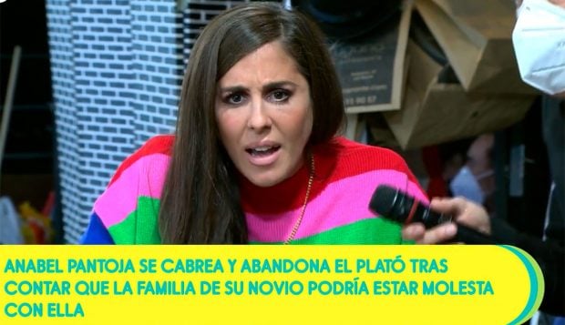 Anabel estalla contra la direcci&oacute;n del programa / Telecinco