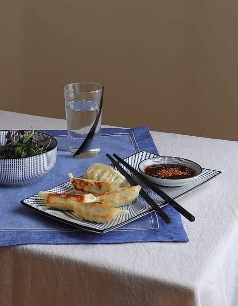 Receta de gyozas de Zara Home./Zara Home