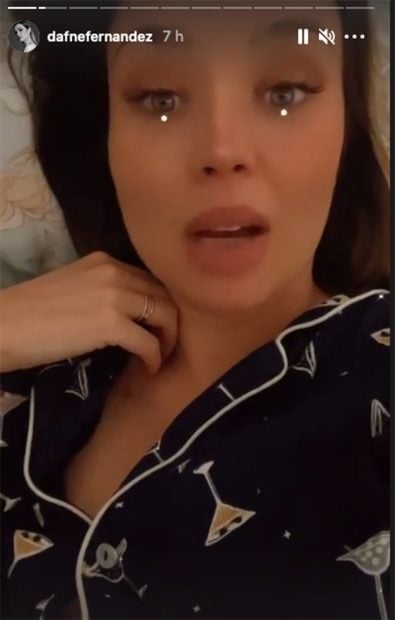 Dafne Fern&aacute;ndez se sincera sobre la maternidad./Instagram @dafnefernandez