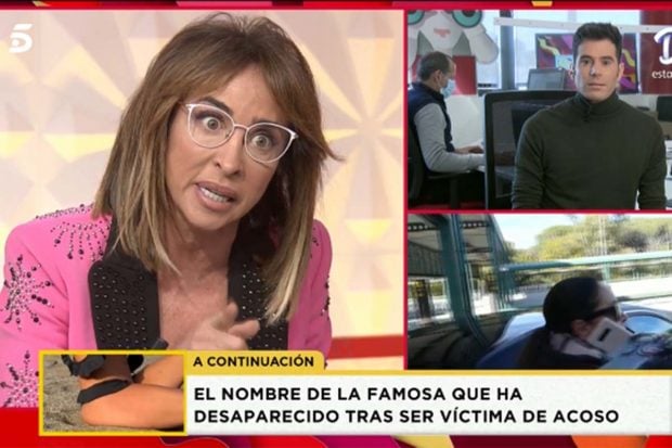 Mar&iacute;a Pati&ntilde;o ha mostrado su enfado con Anabel Pantoja./'Socialit&eacute;'